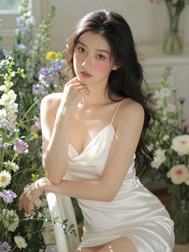 美女图片 0087期 质感人像捕捉美女恬淡柔和神态