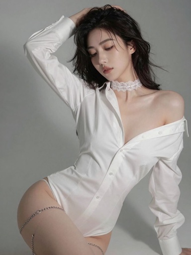 女神集 0086期 实拍镜头烘托女神清冷的气场