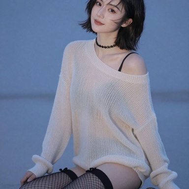 女神集 0579期 光影塑造女神恬静迷人瞬间