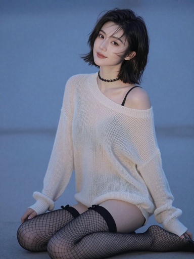 女神集 0579期 光影塑造女神恬静迷人瞬间