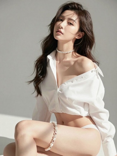 女神集 0590期 静美女神人像特写质感相片