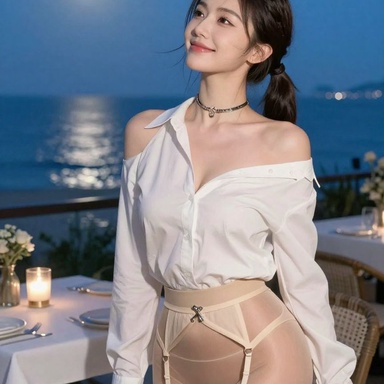 女神集 0668期 女神松弛模样人像特写照片