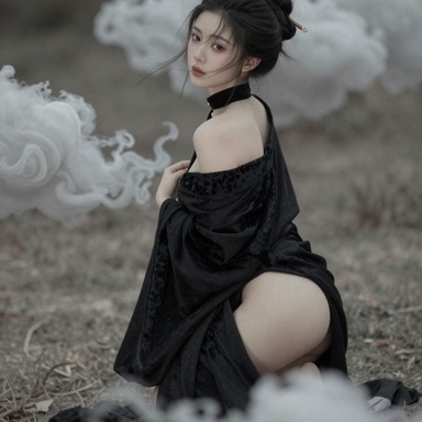 汉服馆 0180期 清雅汉服写真女生人像作品